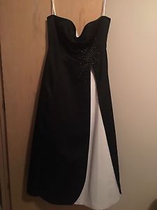 Size 14 ball gown - tie up back