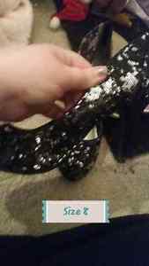 Sliver/ black high heel posted on other sites need gone asap