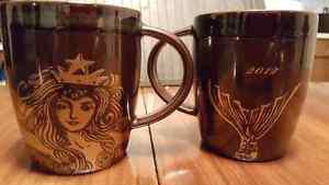 Starbucks  Anniversary Siren Coffee Mugs