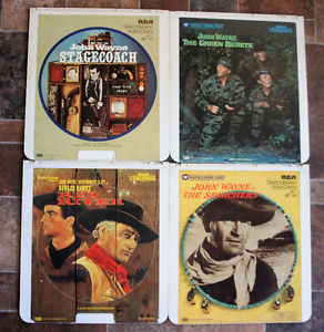 Vintage RCA Videodiscs Movies