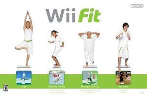 WII FIT GAME COMPLETE WITH BALANCE BOARD IN BOX - MINT!!