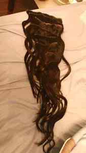 Wanted: Selling black 18" extensions 100% real human hair