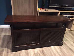 Wood TV Stand
