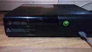 Xbox360 console E and kenict and accessories