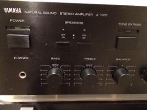 Yamaha A-520 Vintage Stereo Amplifier