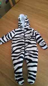 Zebra winter suit