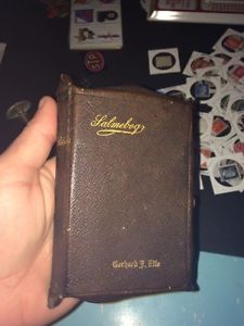 antique danish psalm book