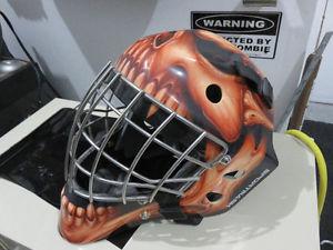 goalie mask unused sportmask