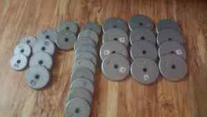  pounds steel weights