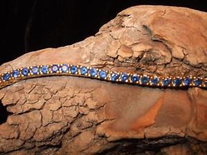 18 Carat Sapphire tennis bracelet