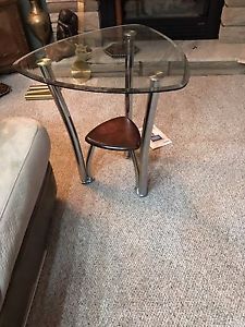 2 Ashley furniture end tables