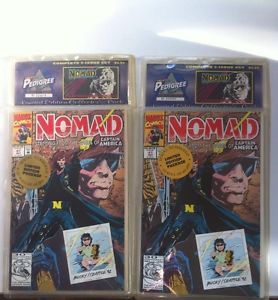 2 Different Sealed Packages of Nomad Comics Mint Condition