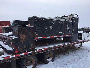 3 ton single axle service body.