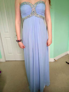 Beautiful Light Blue Prom Dress!