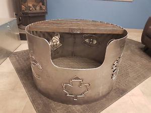 Canadian NHL Fire pits with grill