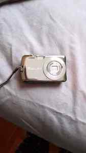 Casio exilim point and shoot camera