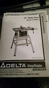Delta 10" Bench Saw with Legs