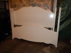 Double Bed, Frame and Mattress