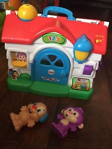 Fisher price laugh and learn house