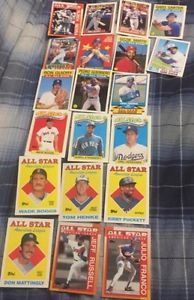 Full Set of  Baseball All Star Game Cards - Mint