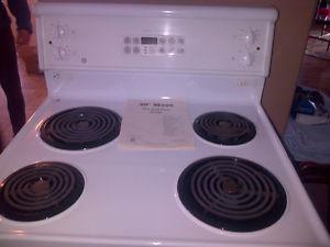 GE Stove with matching Hood Vent