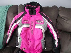 Girls Choko Snowmobile Jacket, Size 12