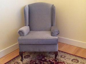 High Back Wing Chair