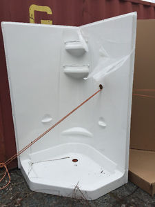 NEW 42" NEO ANGLE SHOWER