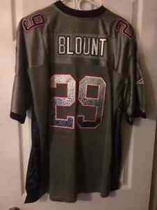 NEW ENGLAND PATRIOTS BLUNT AND GRONKOWSKI JERSEYS