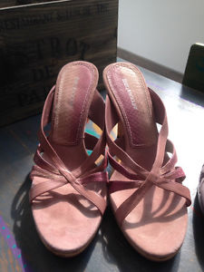 NINE WEST SHOES (Size 10, Dusty Pink)