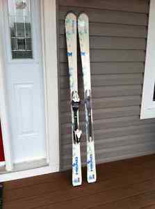 Never used downhill skis
