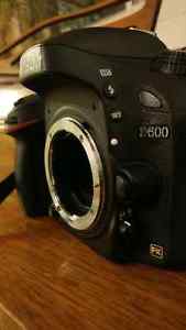 Nikon d600 + extra battery. sale or trade