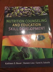 Nutrition counseling and education skill development