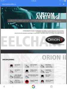 Orion II tilting wheelchair