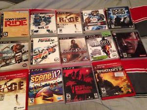 PS3 Games $10 each