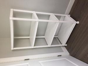 Plastic shelf