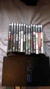 Playstation 2 with 14 games