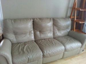 Three seat couch for sale.