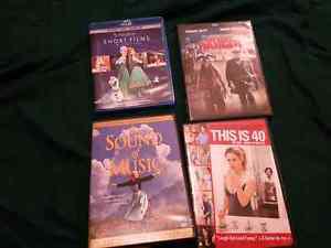 Various movies including Disney
