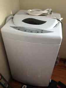 Washing machine apt size