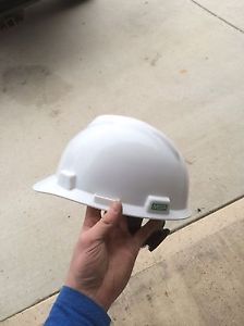 White hard hat for sale (brand new never worn)