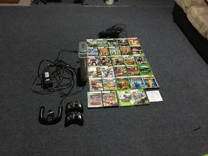 Xbox 360 with 28 games also with Kinect and 3 controllers