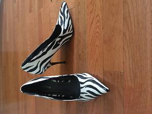Zebra Pumps From Spring - Size 7