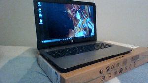 hp notebook 15.6 touchscreen brand new with box 1 year