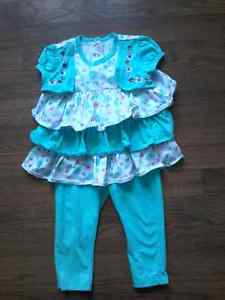 2 Baby girl outfits size 24mnths