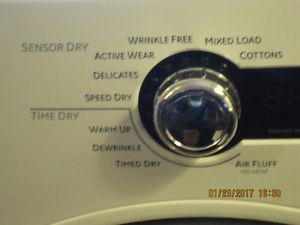24" GE FRONT END LOAD DRYER APARTMENT SIZE 9 MTHS OLD.