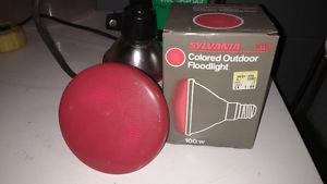 3 Red spotlight only one socket ALL 3 for $ 10