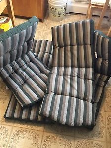 4 NEW patio chair cushions