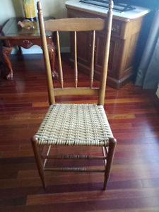 Antique oak chair
