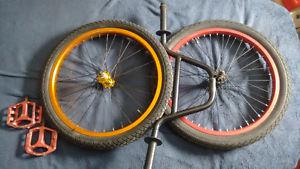 BMX bike parts
